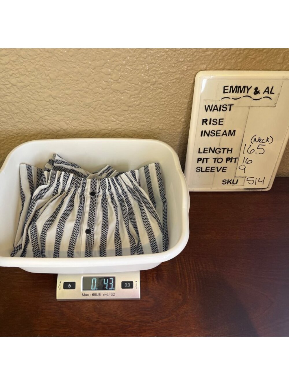 Zara Trafaluc Collection Off Shoulder Blouse Top XS NWT Navy Stripe Textured - Picture 9 of 10